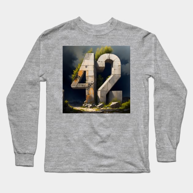 42 Long Sleeve T-Shirt by Kalle